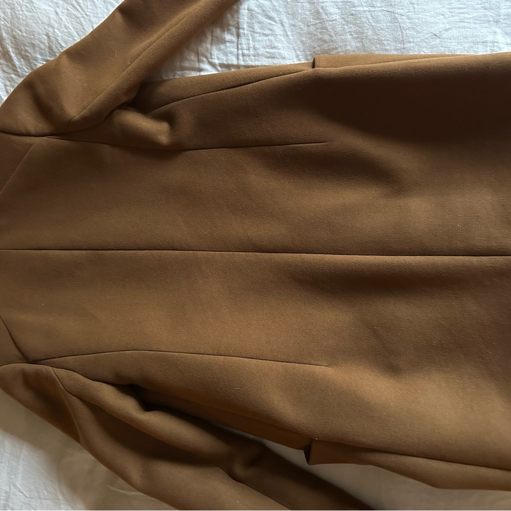 Aritzia Wilfred The Cocoon Coat - Luxe Wool Cashmere in Camel (Saville) - Picture 9 of 14